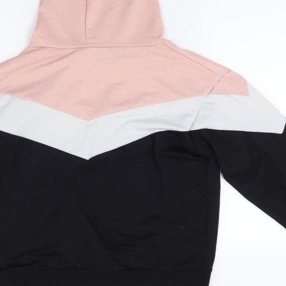 Preworn Womens Black Pullover Hoodie Size M