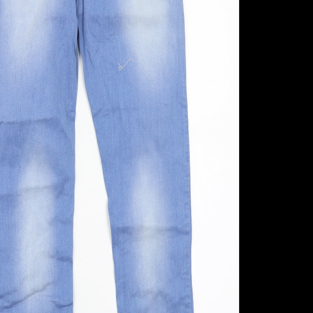 Select Womens Blue Straight Jeans Size 12 L28 in