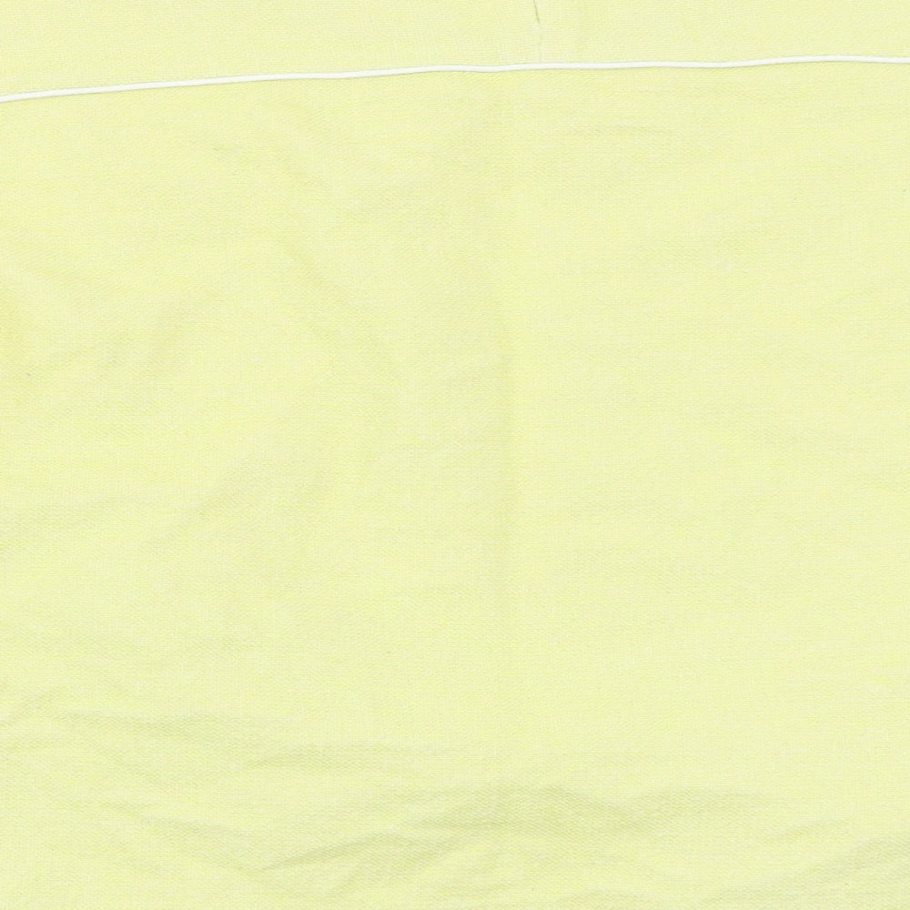 Preworn Womens Yellow Basic T-Shirt Size S