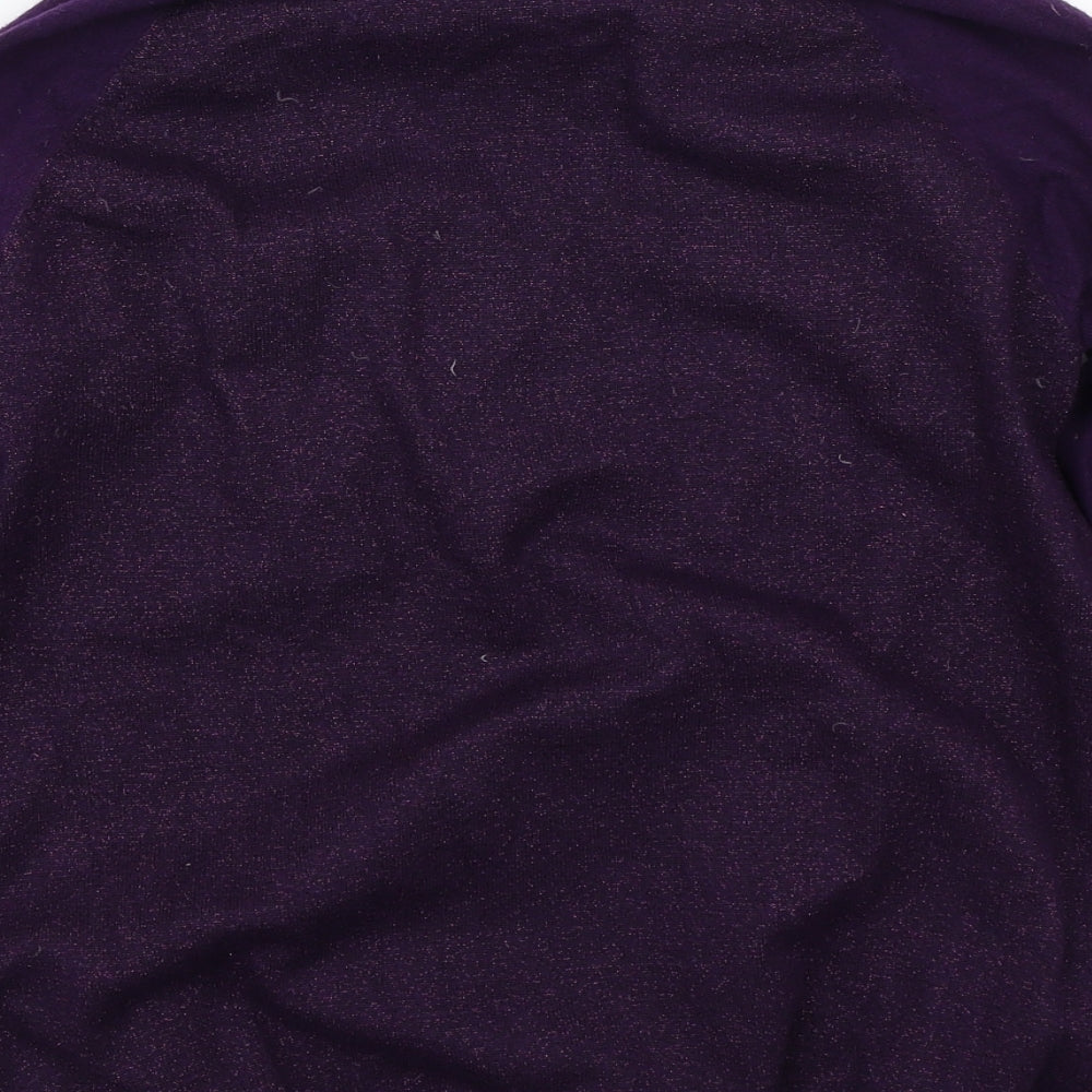 Preworn Womens Purple Pullover Jumper Size S