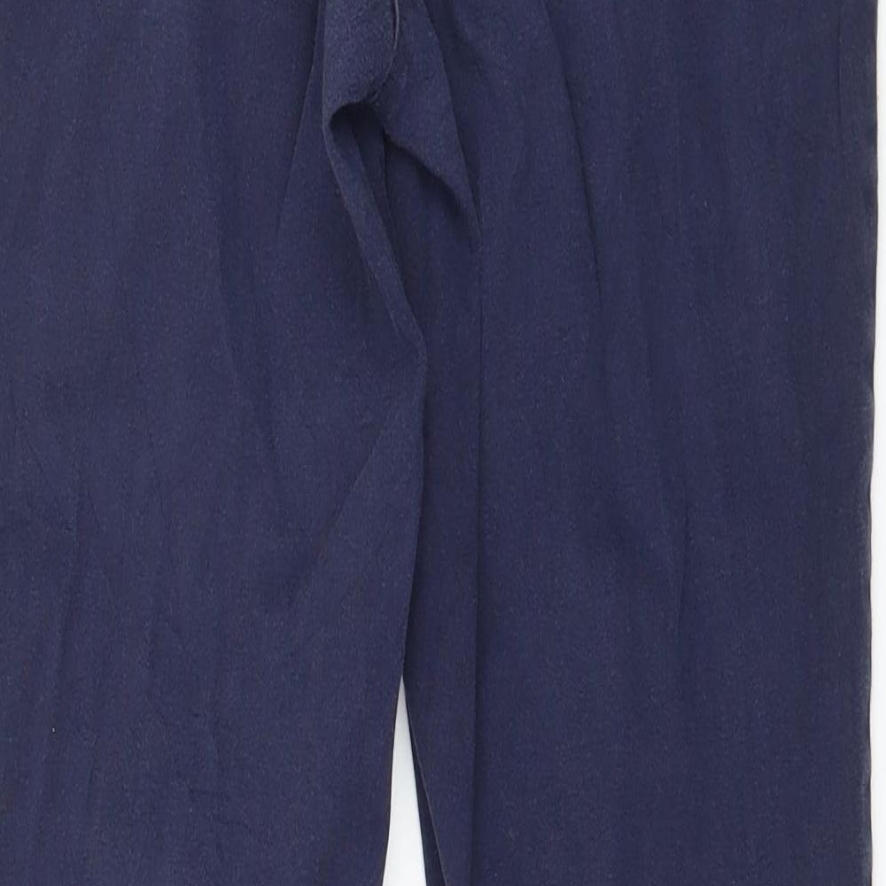 H&M Womens Blue Denim Trousers Size 30 in L29 in