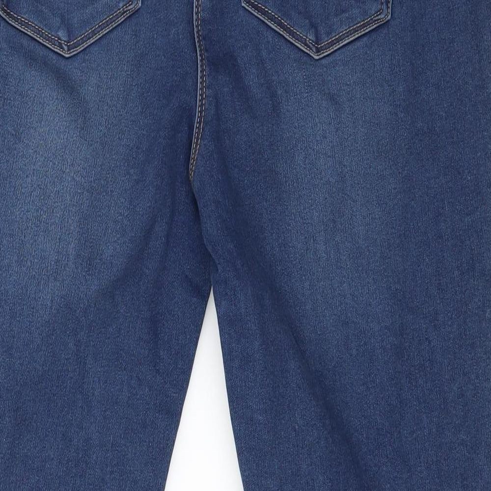 Preworn Womens Blue Denim Jegging Jeans Size 32 in L24 in