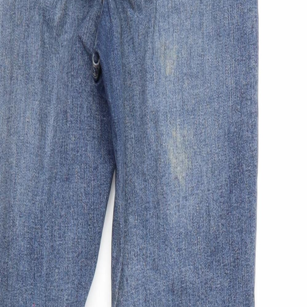 Preworn Womens Blue Denim Skinny Jeans Size 10 L27 in