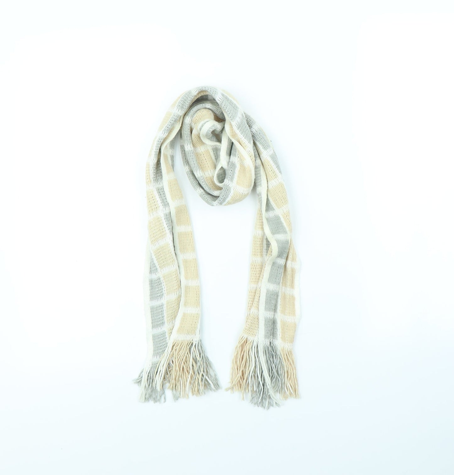 Preworn Womens Beige Scarf
