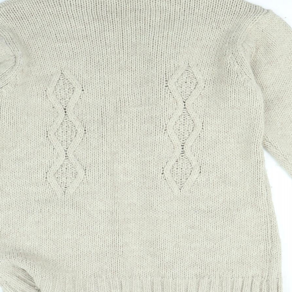 Fenella Womens Beige Jacket Size S