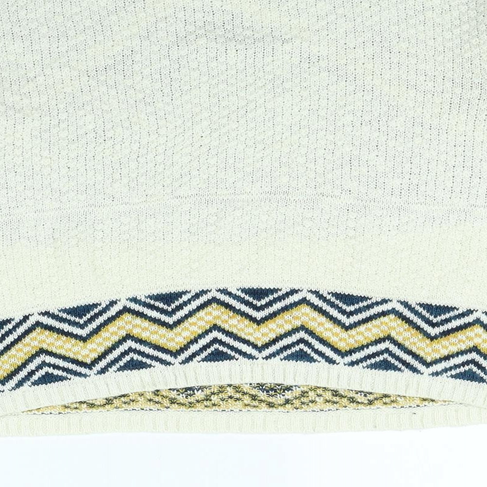 Dotti Womens Beige Pullover Jumper Size XS