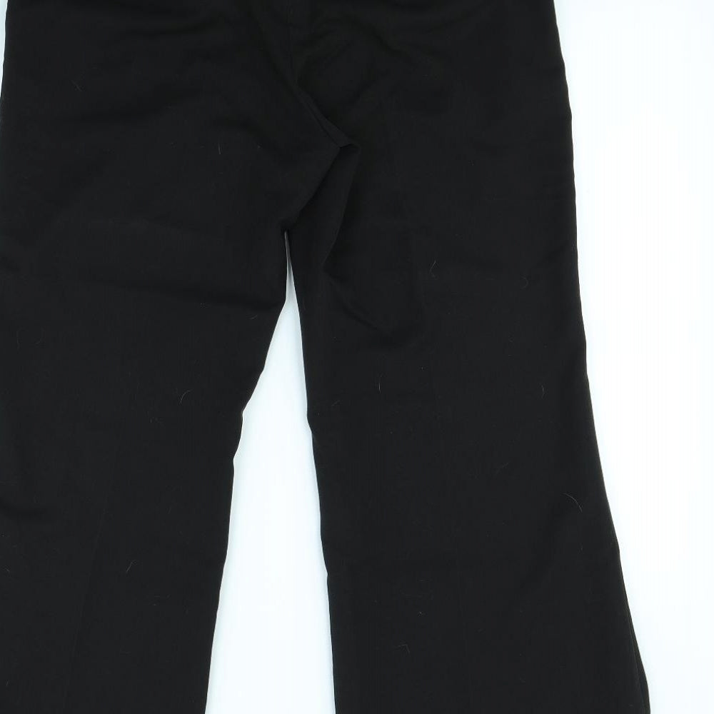 Wallis Womens Black Dress Pants Trousers Size 12 L30 in
