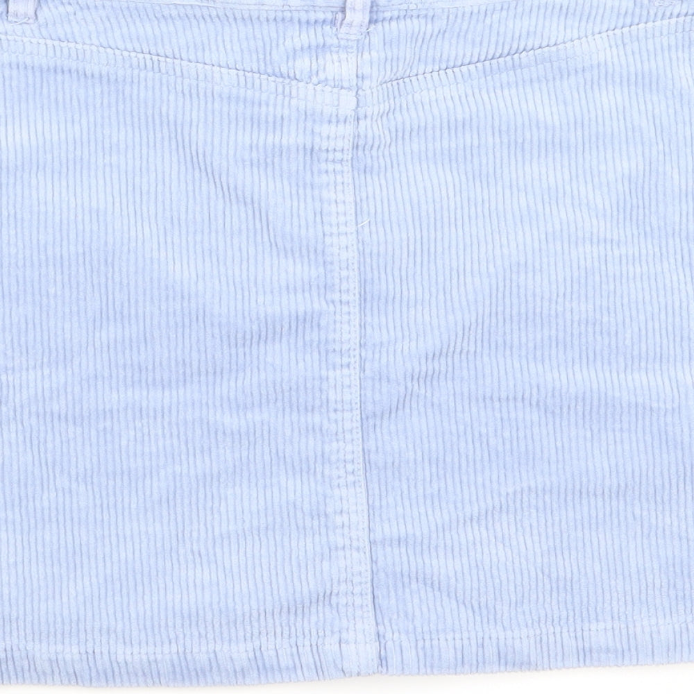 Monki Womens Blue Straight & Pencil Set Size 36