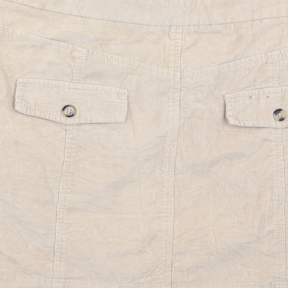 m&s Womens Beige Straight & Pencil Set Size S