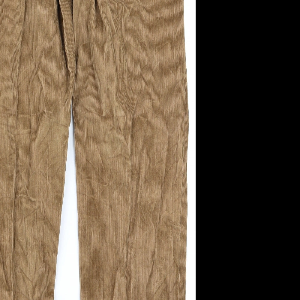 Marks & Spencer Womens Beige Trousers Size 36 L29 in