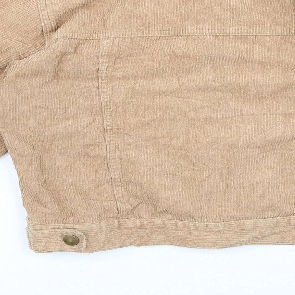 FOREVER 21 Womens Beige Jacket Size S