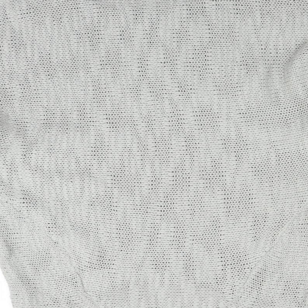 Mork Womens Grey Pullover Jumper Size M