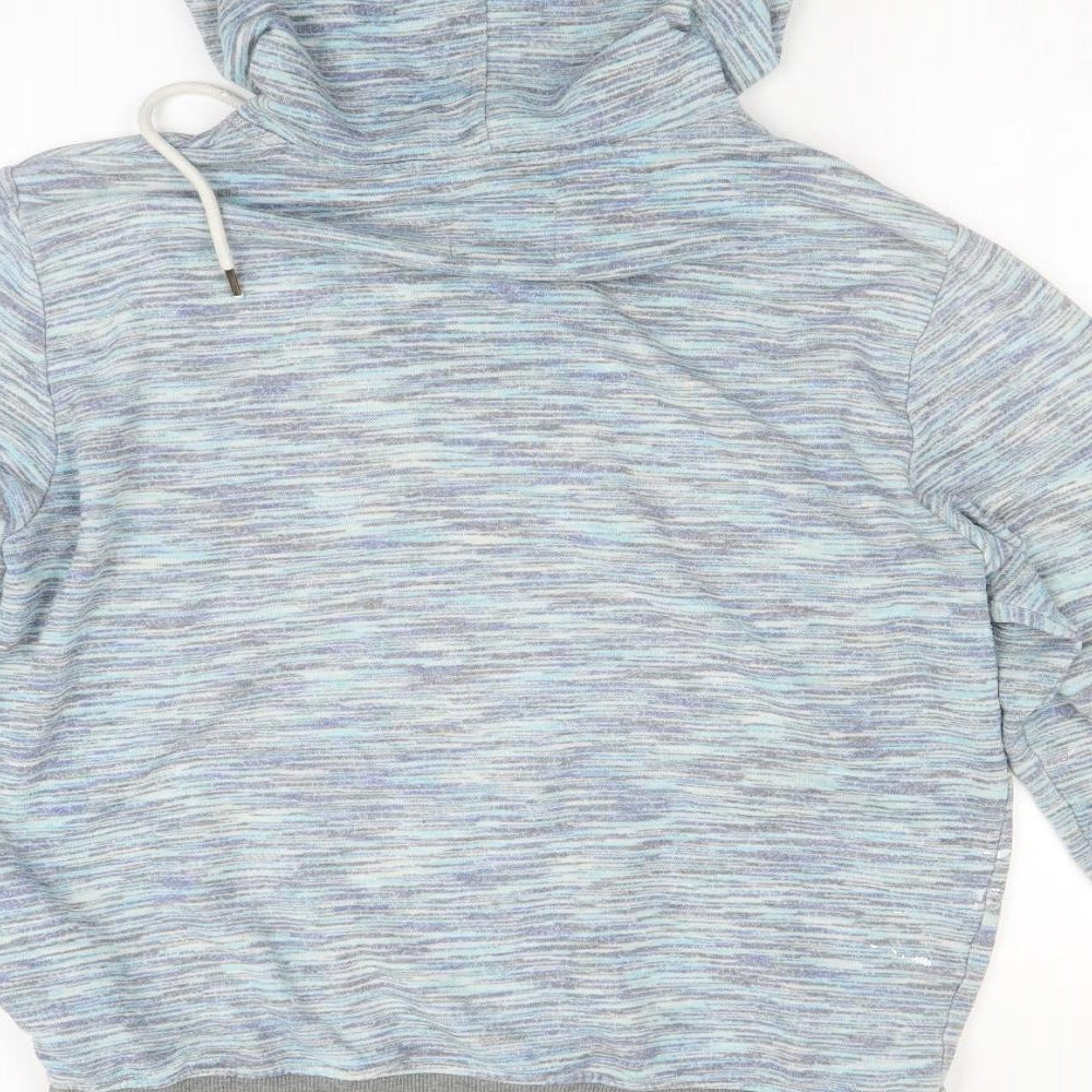 Cedarwood State Mens Blue Full Zip Hoodie Size M
