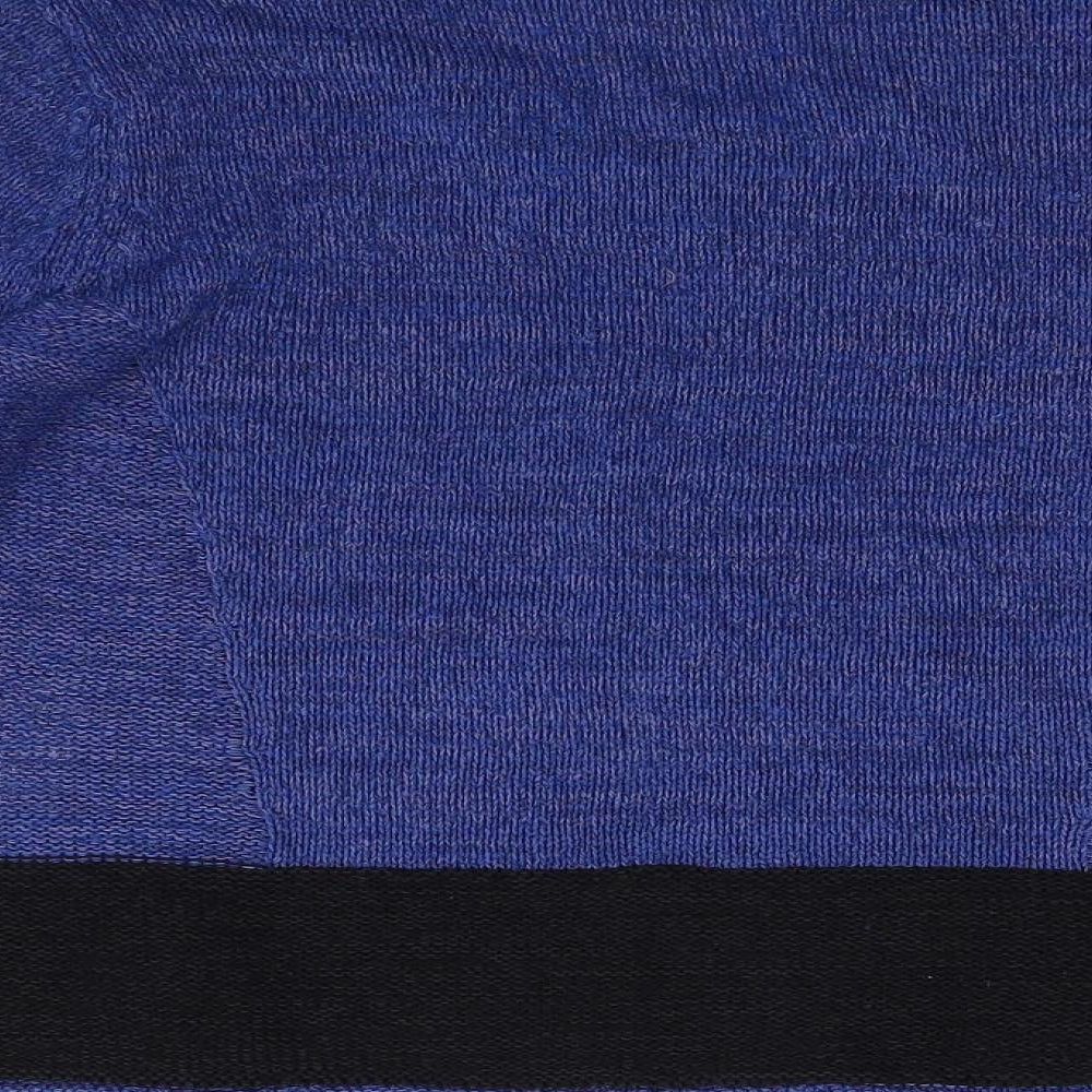 Signature Womens Blue Pullover Jumper Size S
