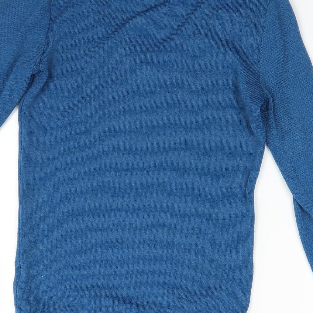 Terranova Womens Blue Basic Blouse Size XS