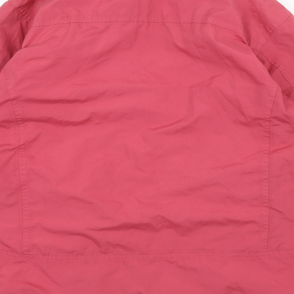 Artic Storm Womens Pink Pea Coat Coat Size M