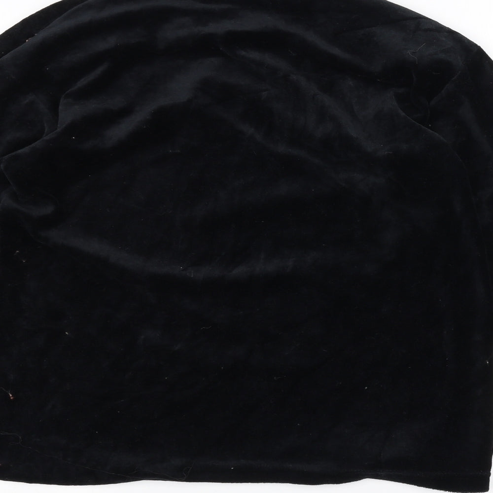 Karen Scott Womens Black Pullover Jumper Size S