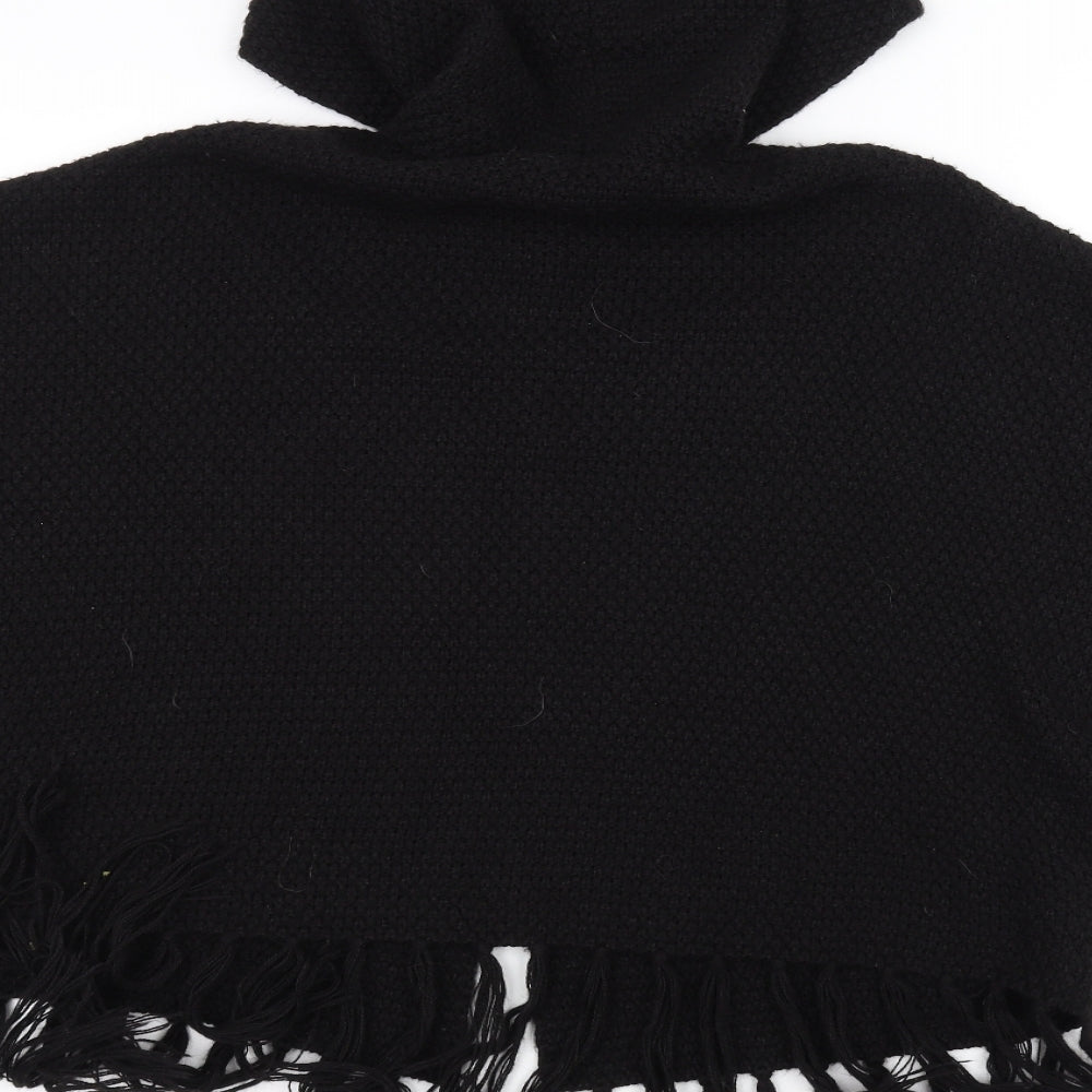 H&M Womens Black Knit Jacket Coatigan Size XS