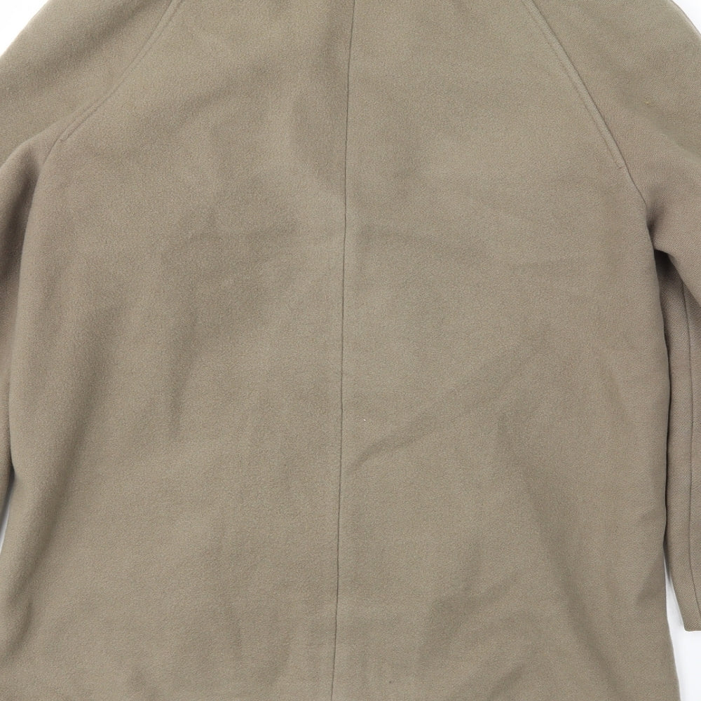 Holmewood Womens Beige Trench Coat Coat Size 12