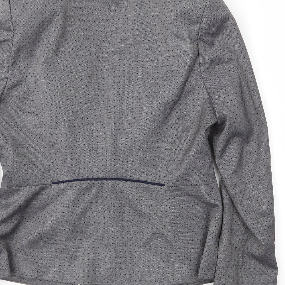 NEXT Womens Grey Jacket Blazer Size 14