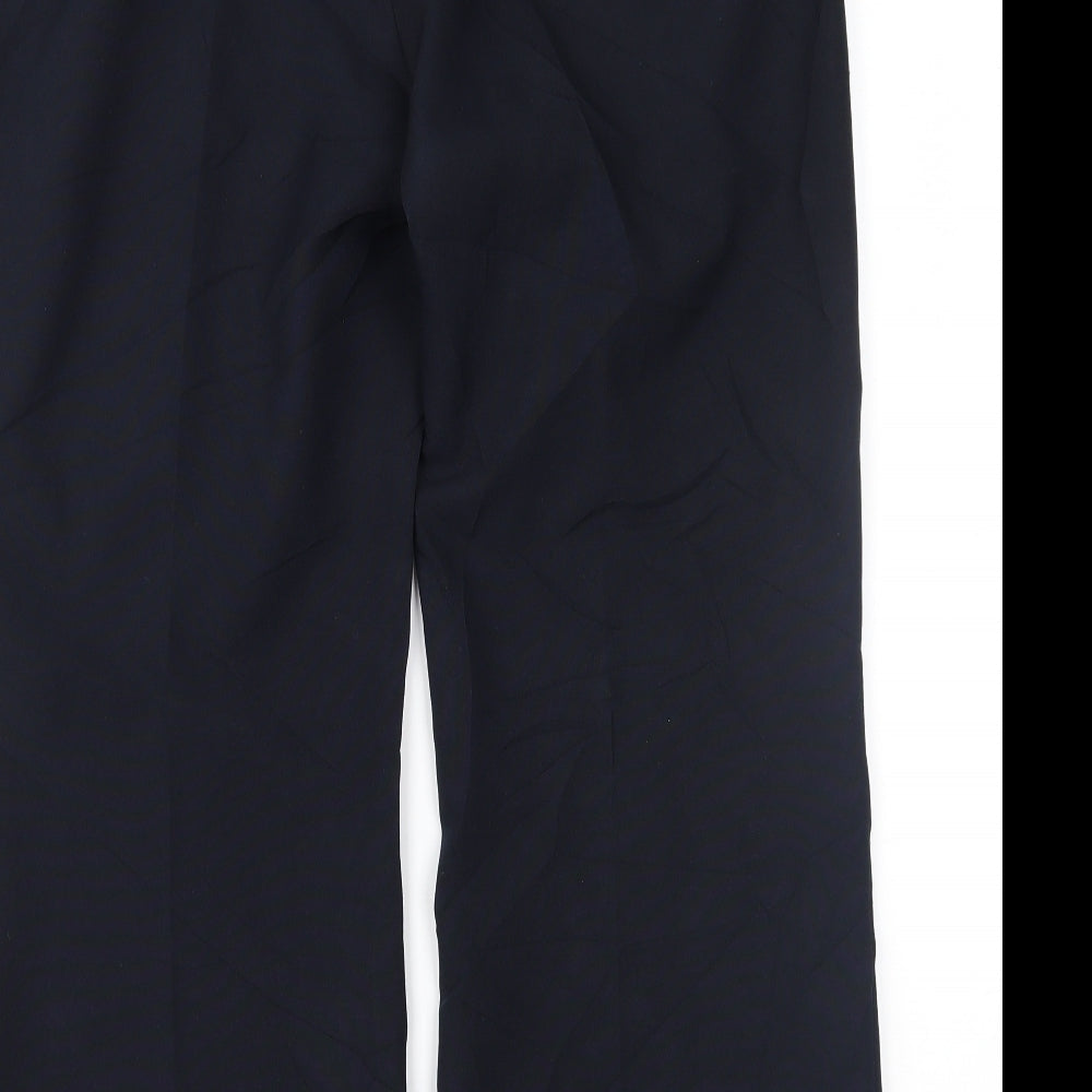 F&F Womens Blue Trousers Size 12 L26 in