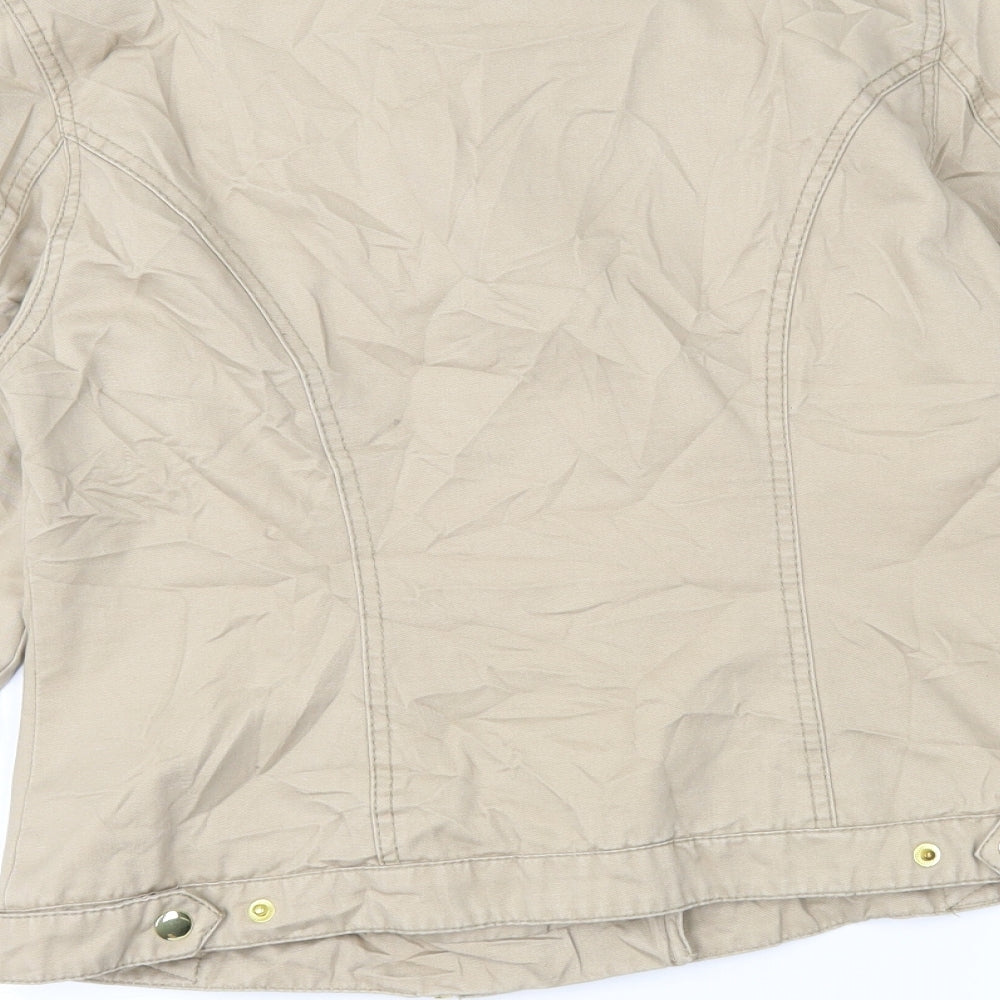 F&F Womens Beige Jacket Size 10