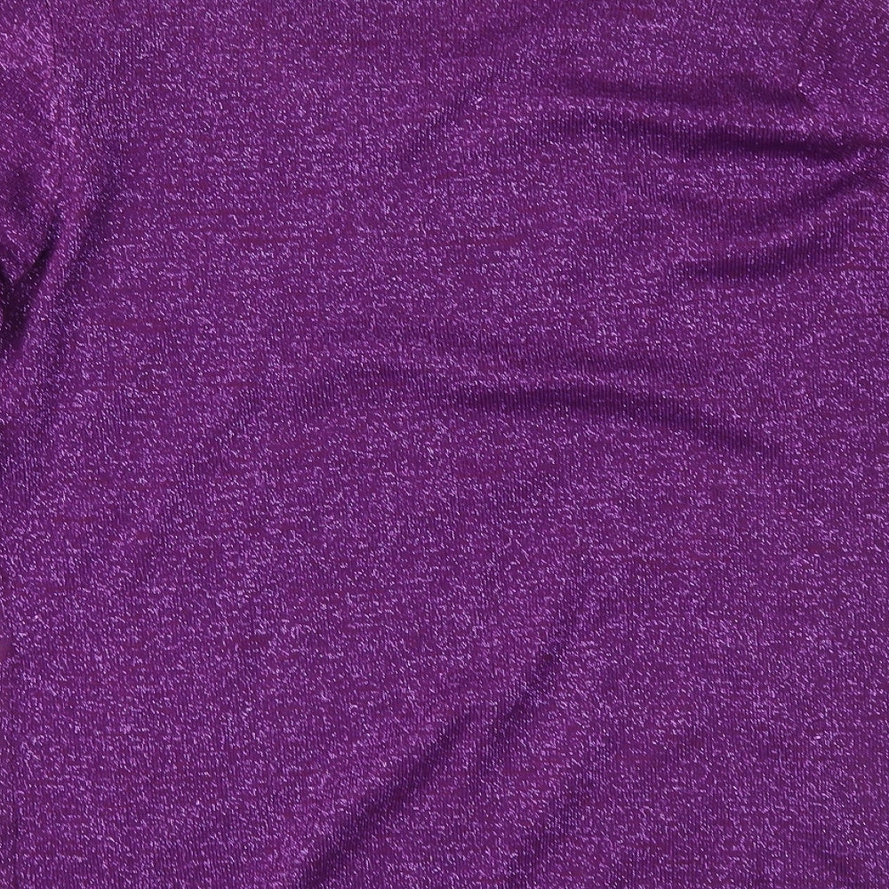 Bonmarché Womens Purple Pullover Jumper Size XS