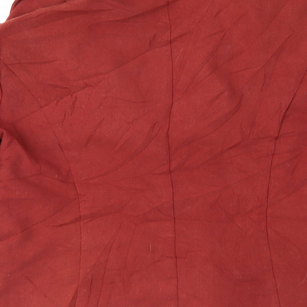 New Look Womens Brown Jacket Size 12