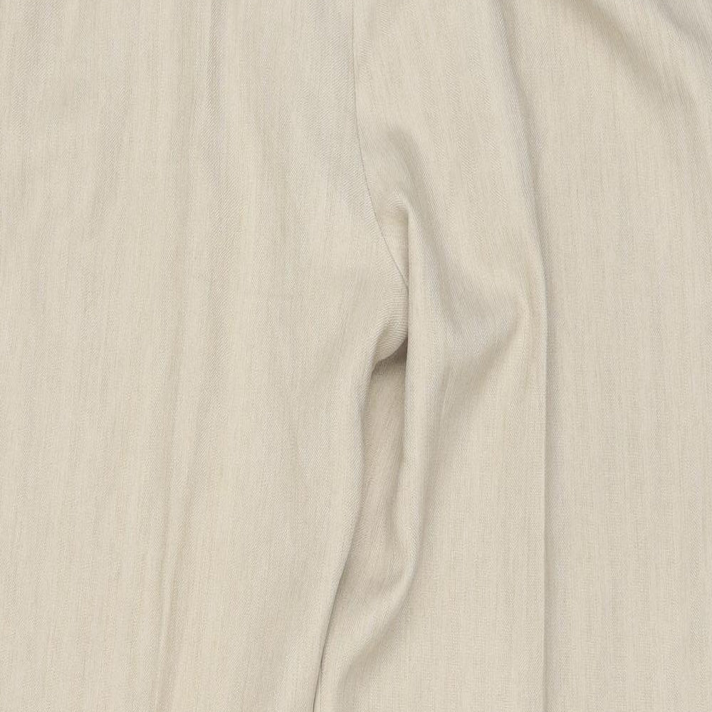 Marks and Spencer Womens Beige Trousers Size 20 L30 in