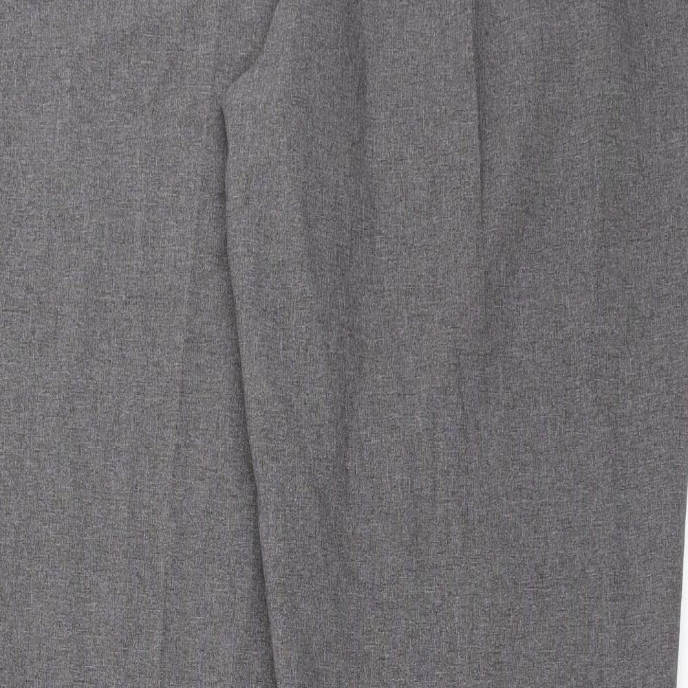 Bonmarché Womens Grey Trousers Size 18 L29 in