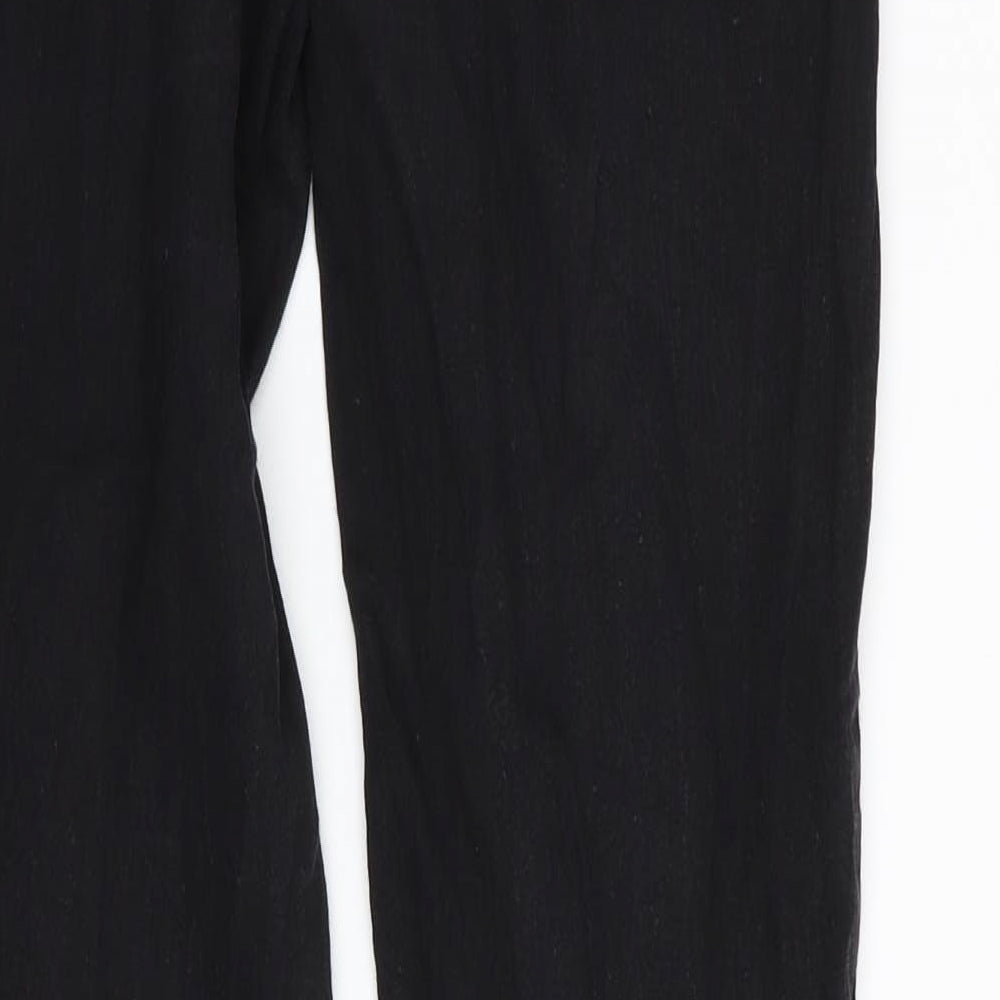 denim and co Womens Black Jegging Leggings Size 12 L29 in