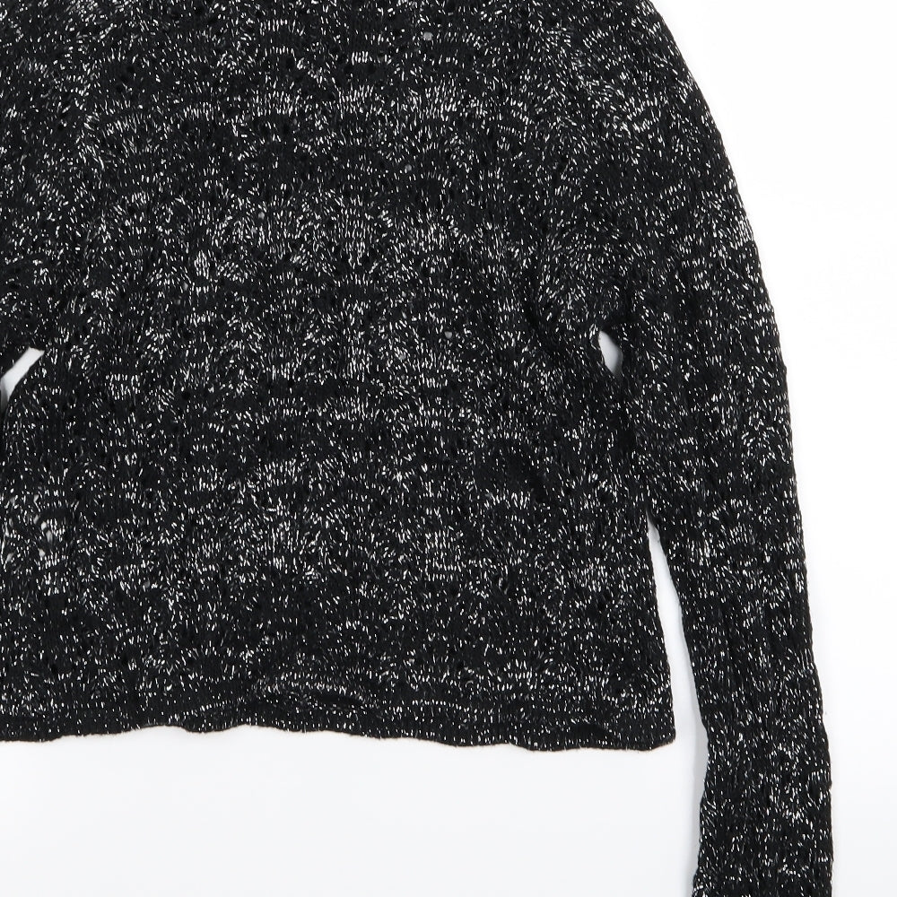 benma Womens Black Pullover Jumper Size S