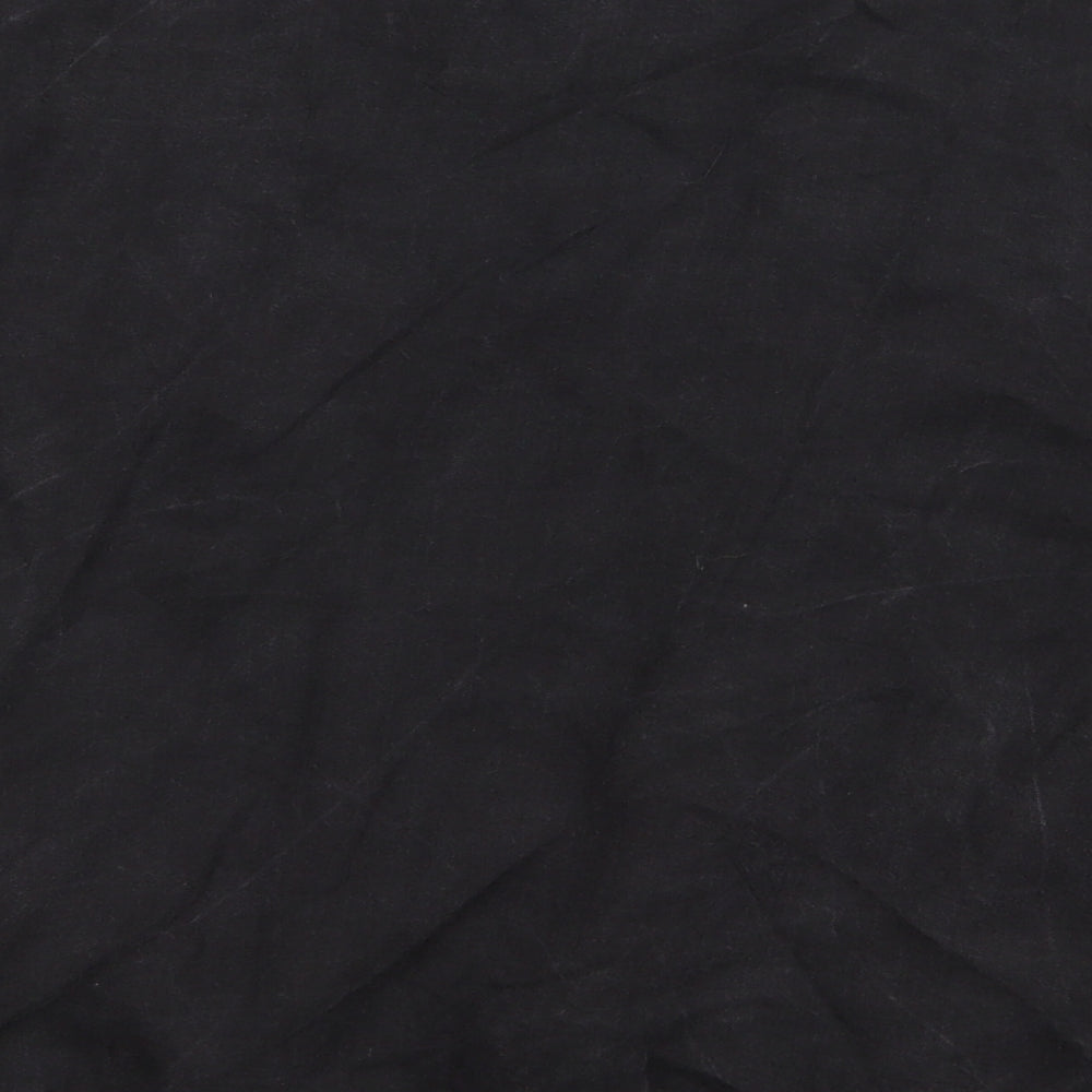 Zara Womens Black Full Zip Jumper Size 4