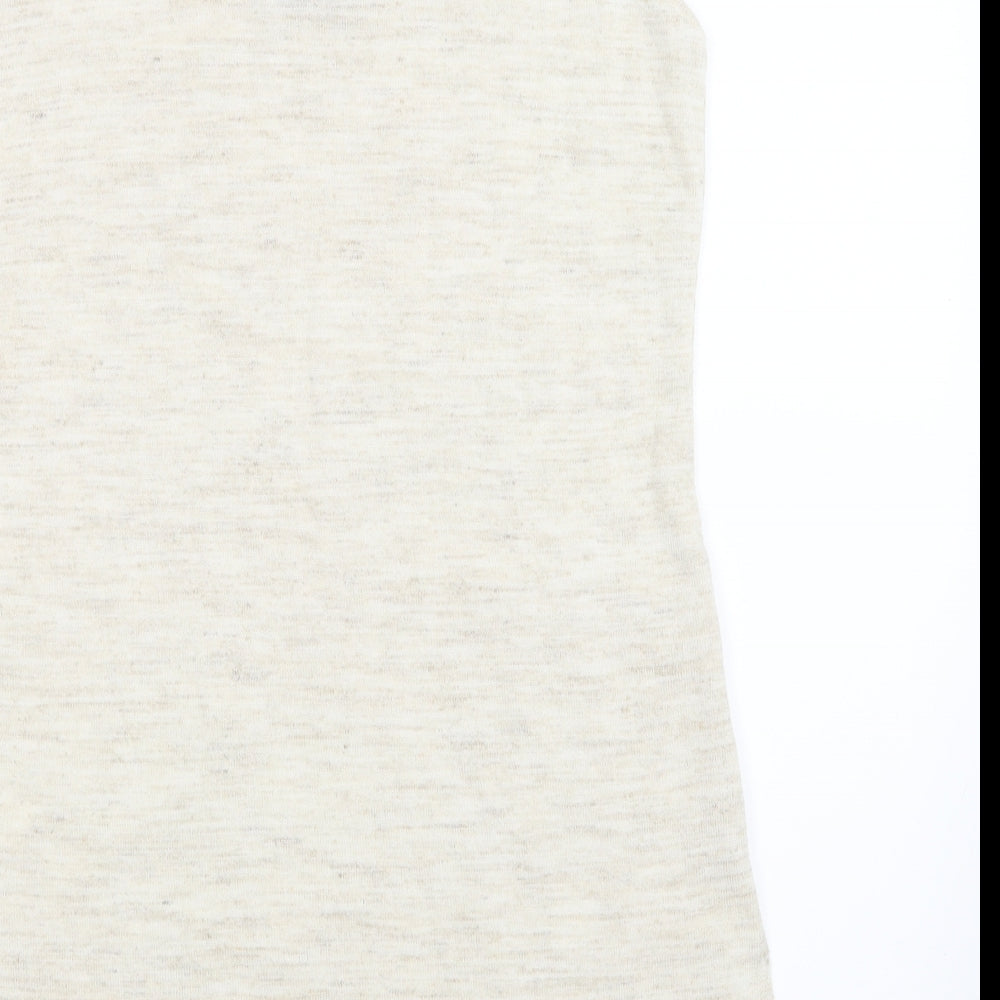NEXT Womens Beige Basic Tank Size 8