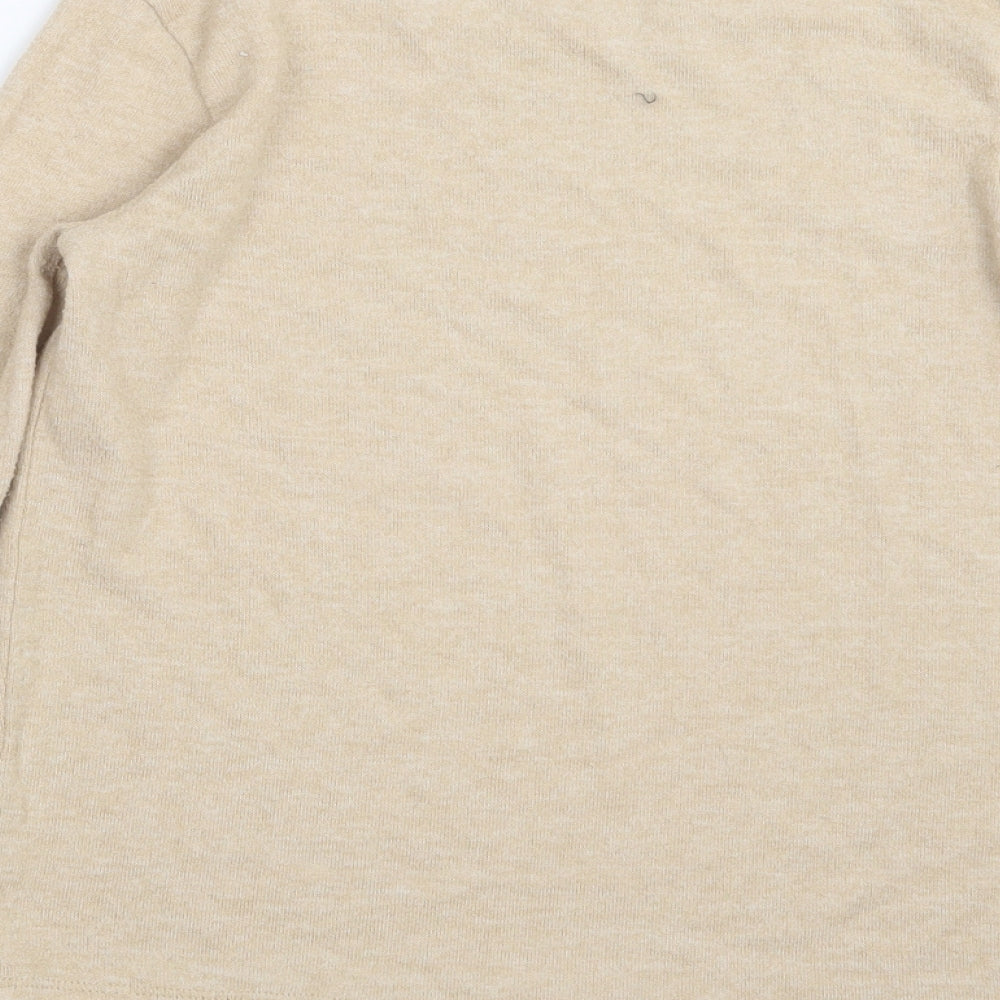 FB Sister Womens Beige Pullover Jumper Size XS