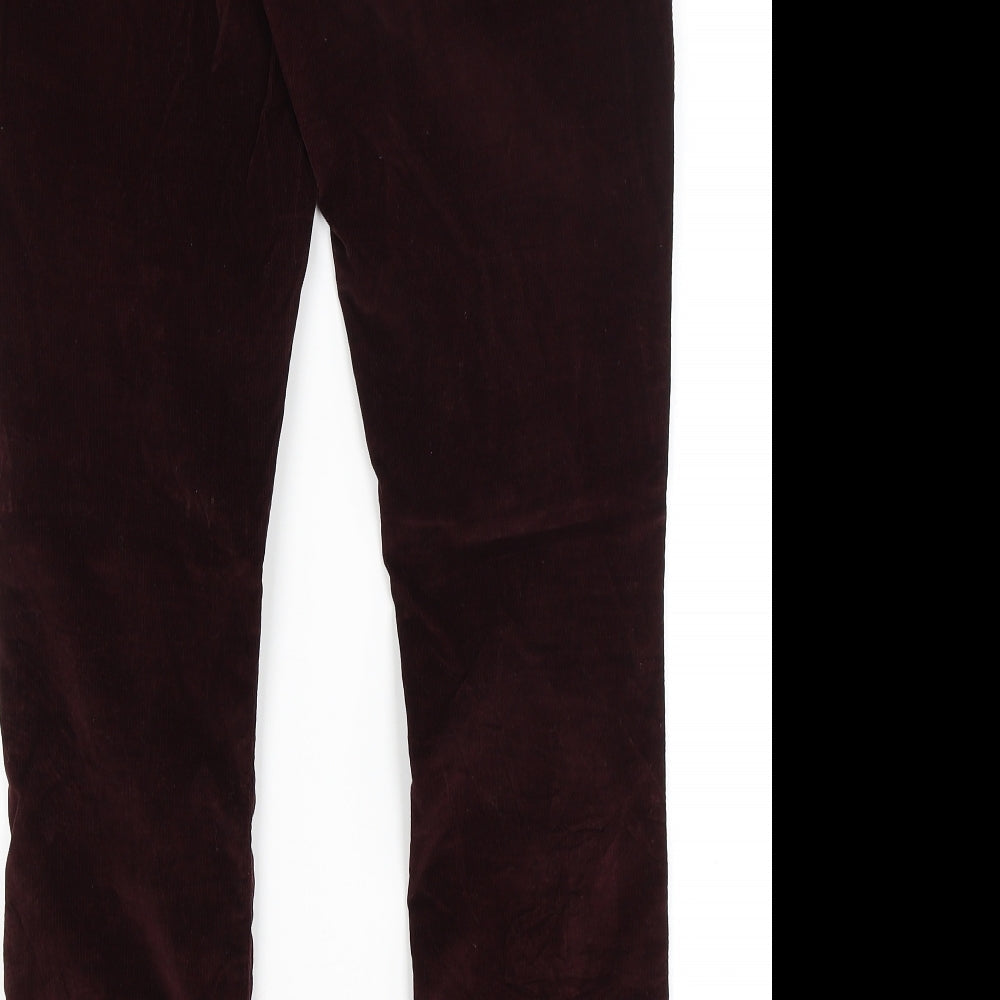 Gap Womens Red Jegging Trousers Size 12 L28 in