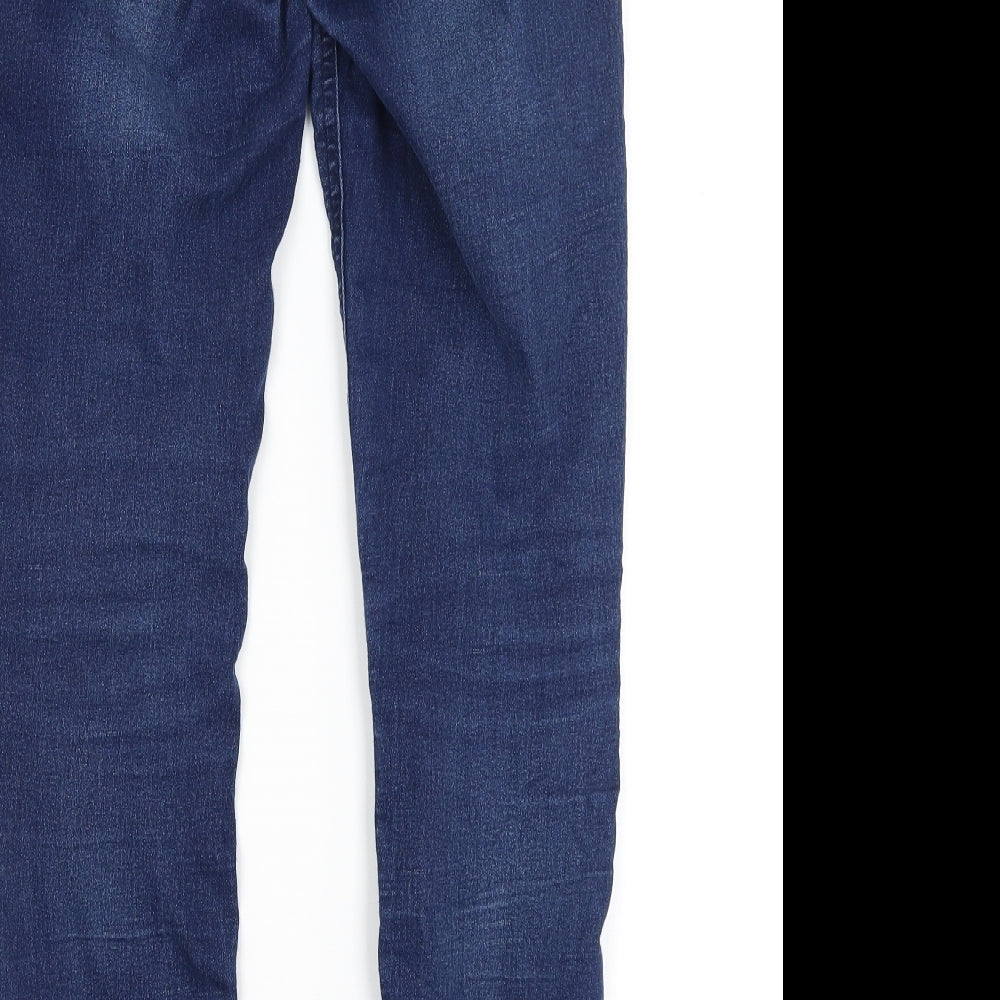 Blooming Marvellous Womens Blue Skinny Jeans Size 12 L27 in