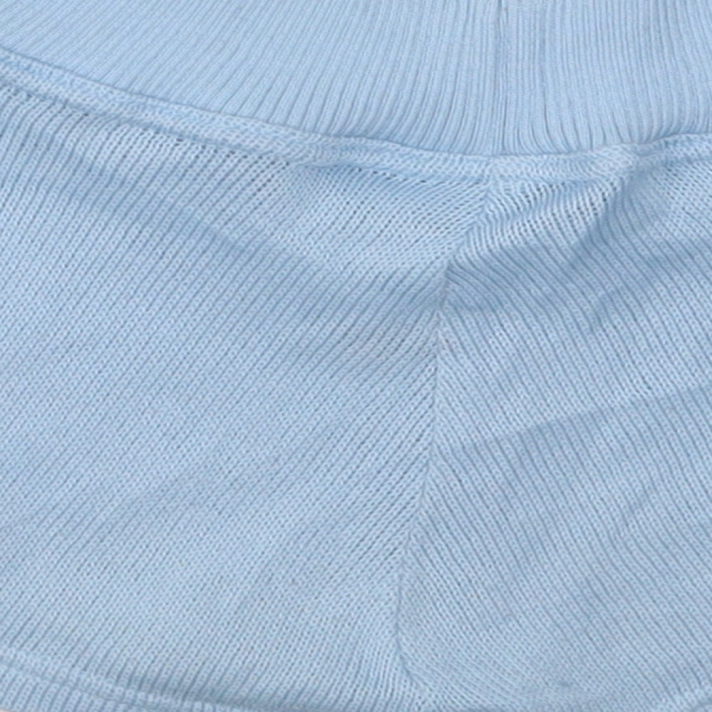 Preworn Girls Blue Cut-Off Shorts Size S