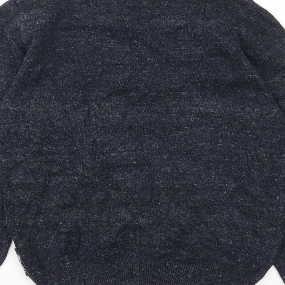 Primark Boys Blue Pullover Sweatshirt Size 6-7 Years