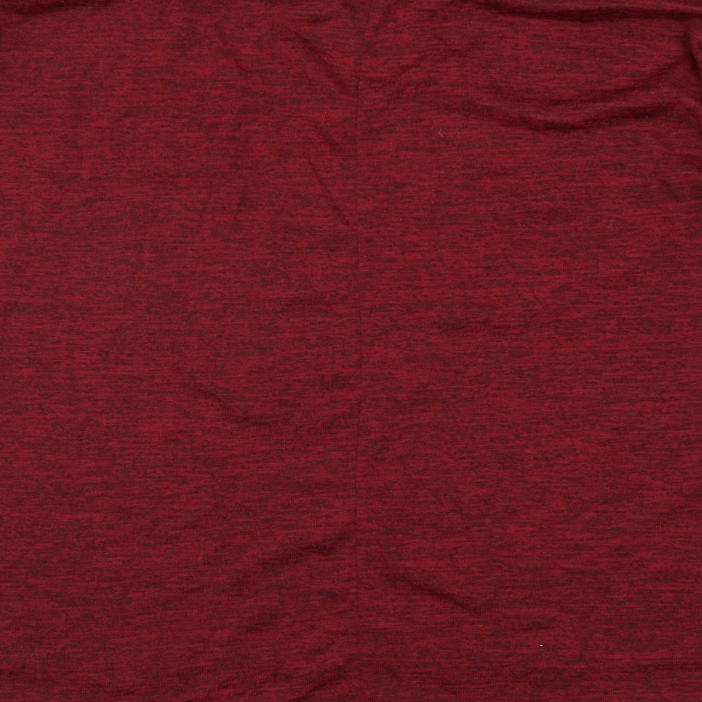 FEELING Womens Red Pullover Jumper Size L