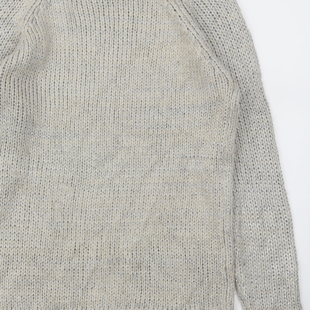 GLASSONS Womens Grey Pullover Jumper Size L