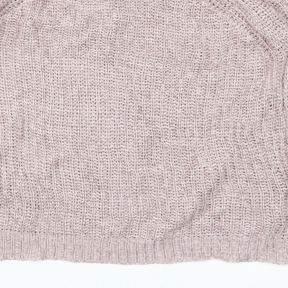 Primark Womens Pink Pullover Jumper Size 8