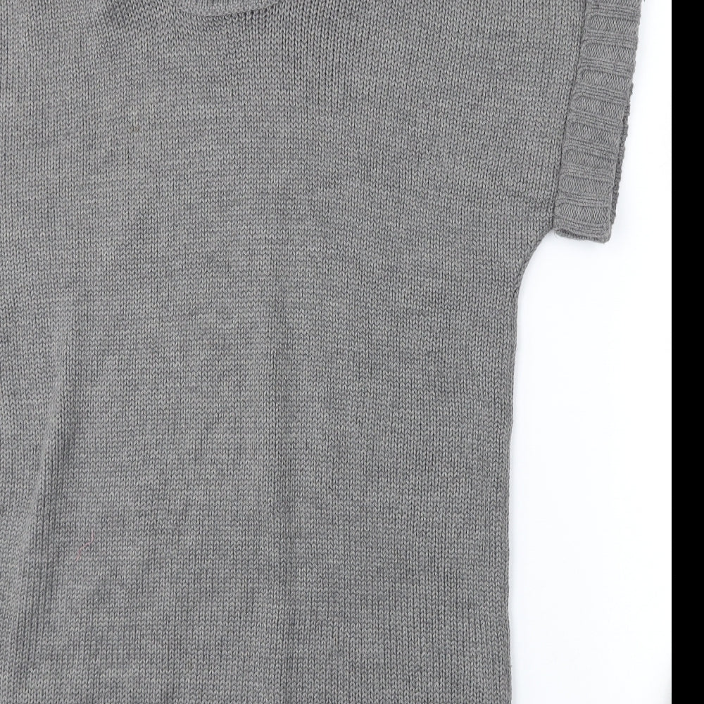 H&M Womens Grey Jumper Dress Size M