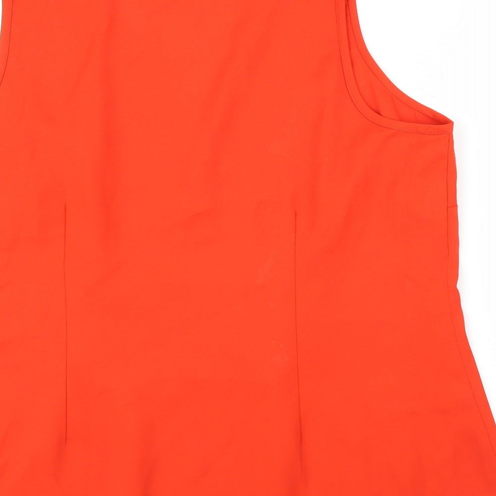 Capsule Womens Red Basic Blouse Size 18