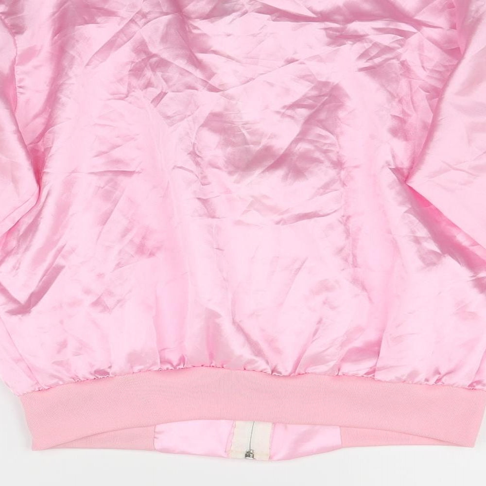 Preworn Girls Pink Jacket Coat One Size