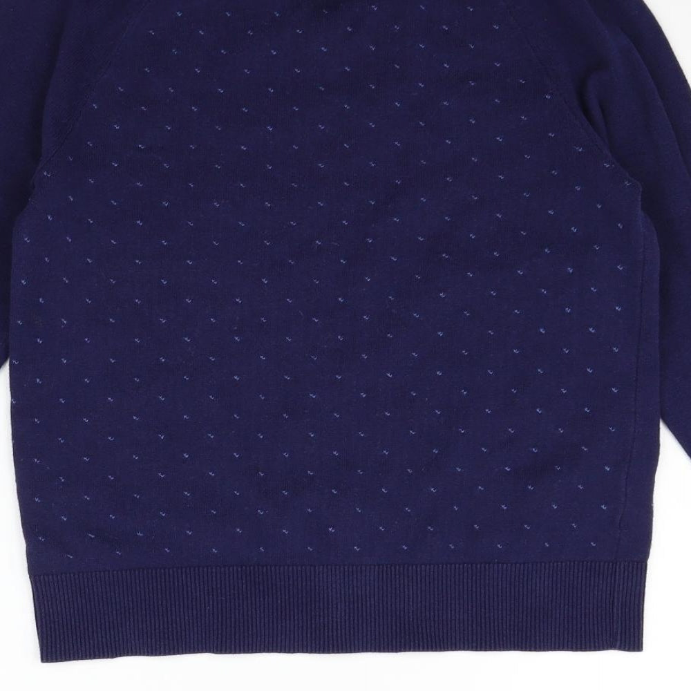 Merona Mens Blue Pullover Jumper Size S