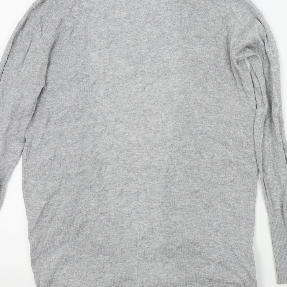 Primark Womens Grey Cardigan Jumper Size 10