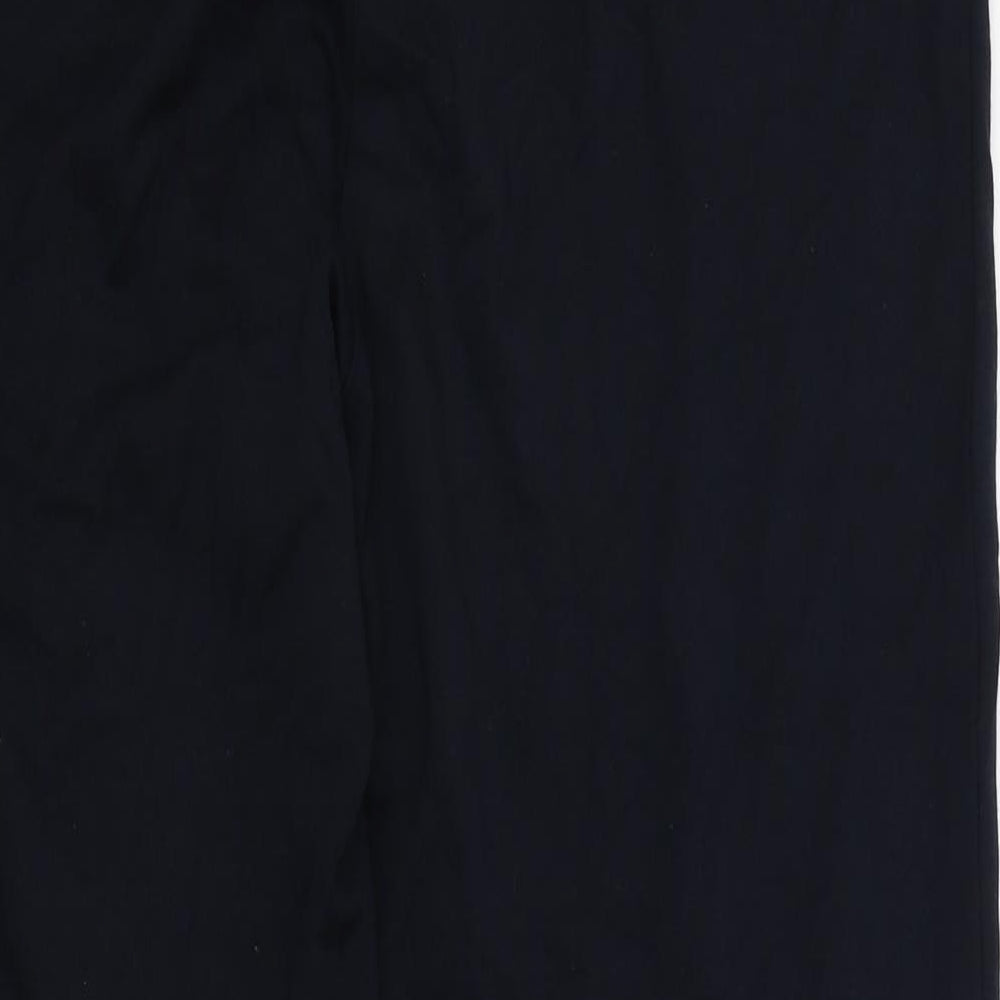 Marks & Spencer Womens Blue Trousers Size 12 L28 in