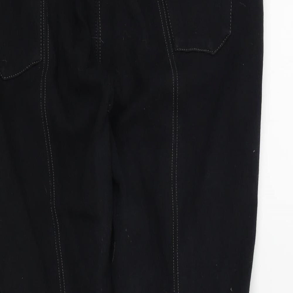 TAK Mens Black Trousers Size 32 L20 in
