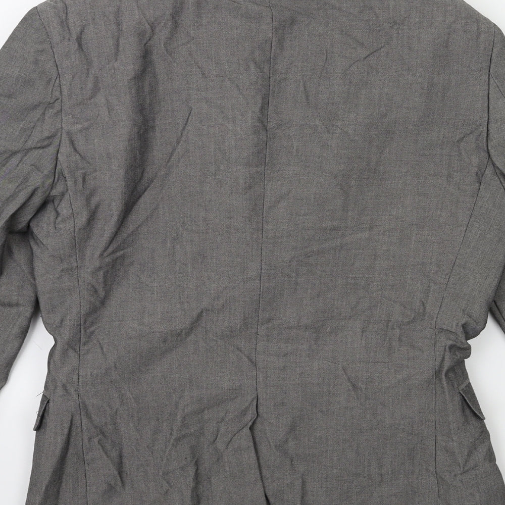 Cedarwood State Mens Grey Jacket Suit Jacket Size 34